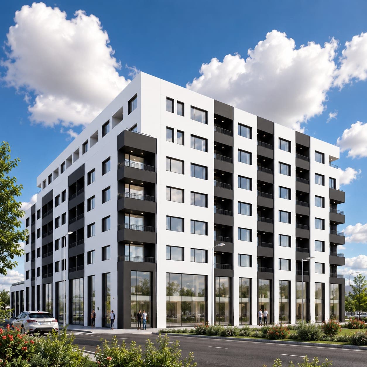 Shitet apartament 1+1 në Rezidencën Platinum 2, Paskuqan