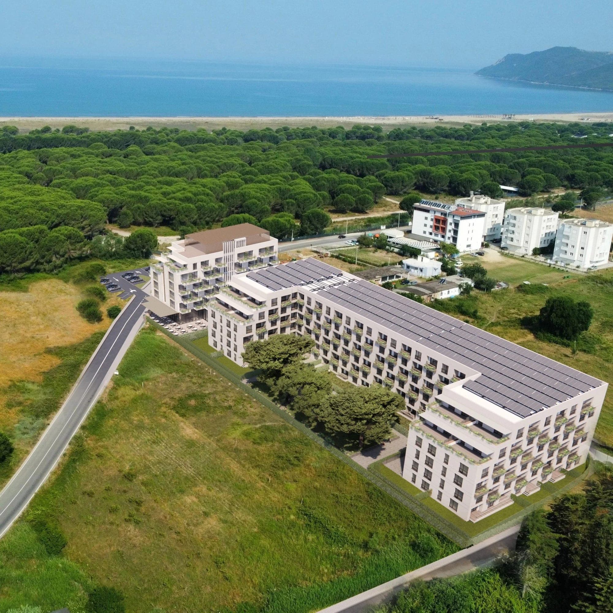 SHITET APARTAMENT 1+1 ME OBORR PRIVAT – LALZI RETREAT RESIDENCE