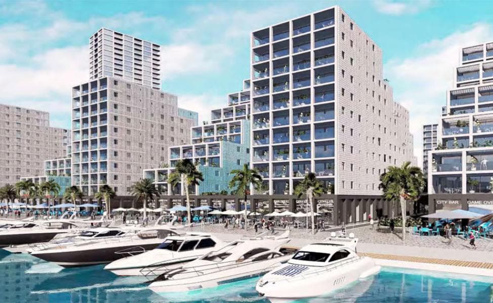 SHITET APARTAMENT PREMIUM 2+1+2 VLORA MARINA! PAMJE NGA MARINA!