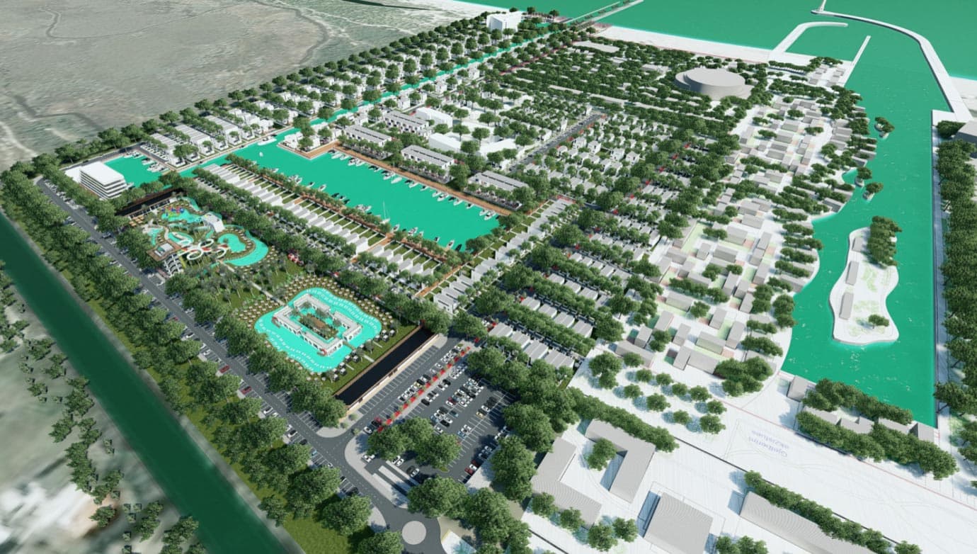 Shitet Apartament 1+1 tek Turqoise Marina, ne Hamallaj!